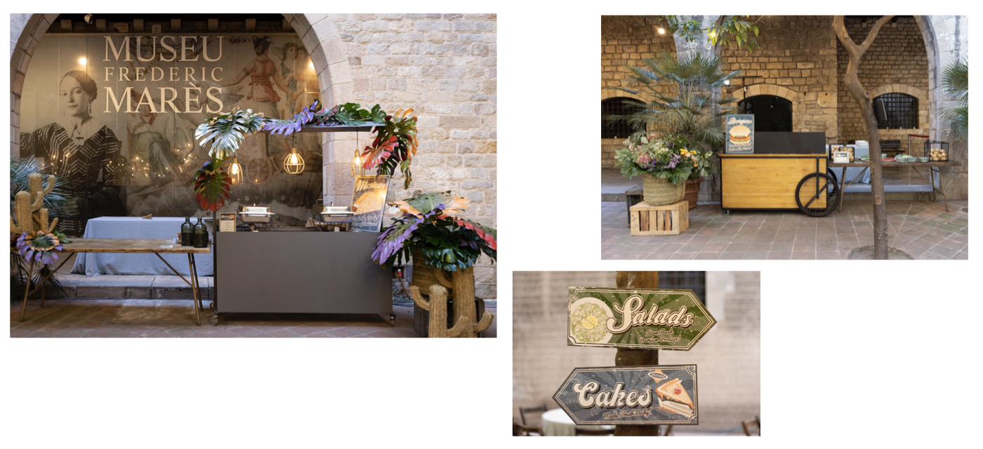 A dinner in a cloister 1